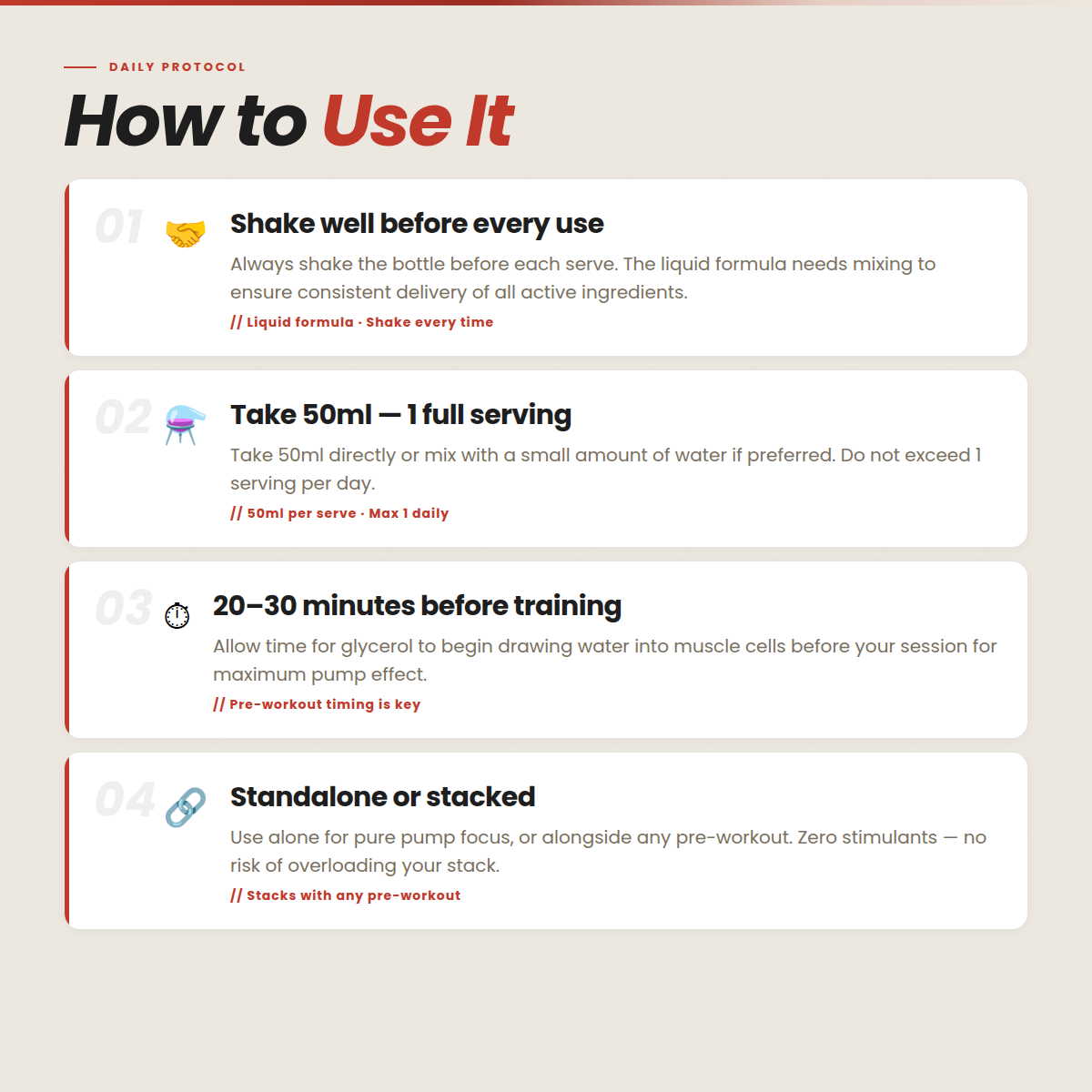 Alpha Pump (Pump Formula)