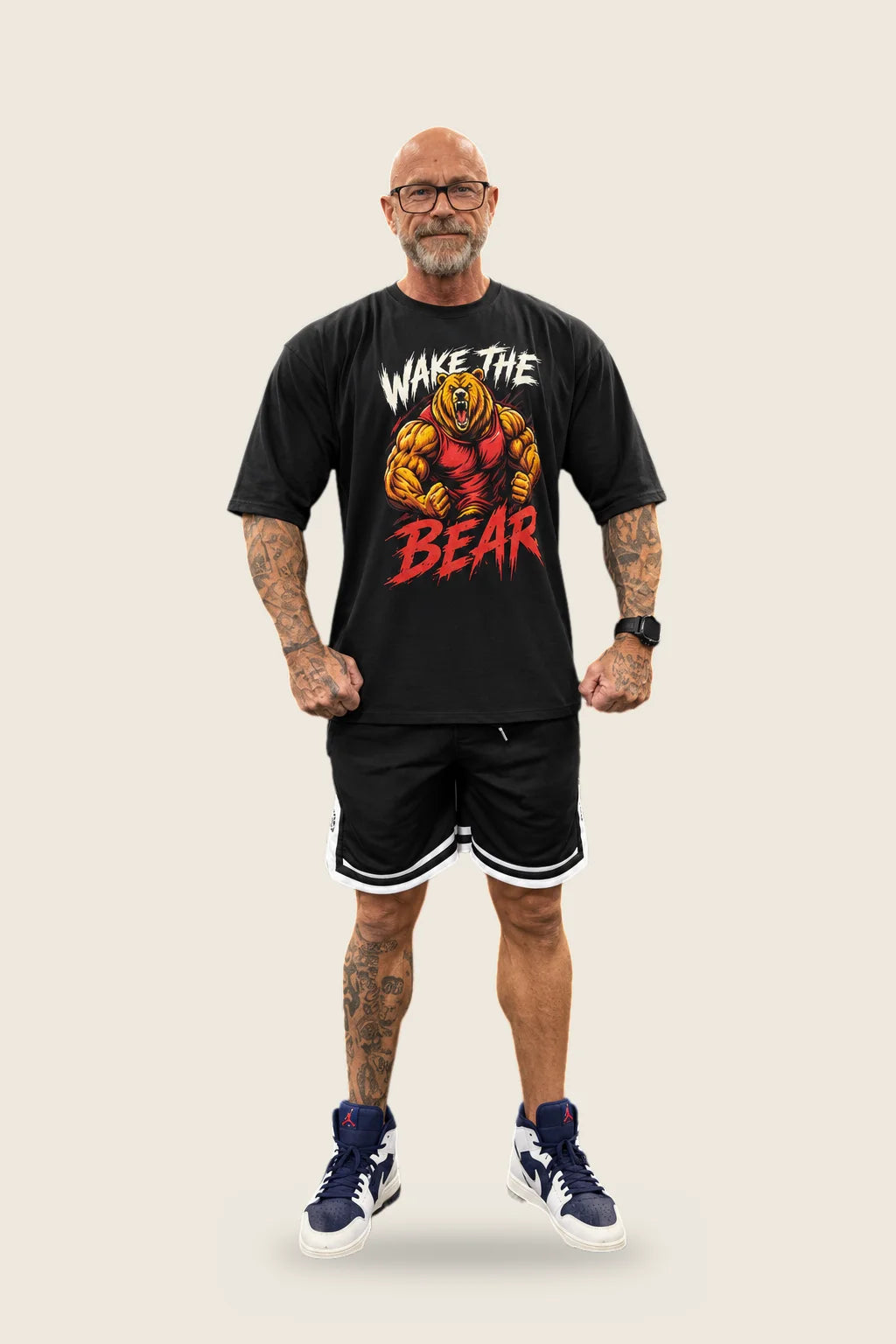 Wake The Bear Oversized Unisex Tee