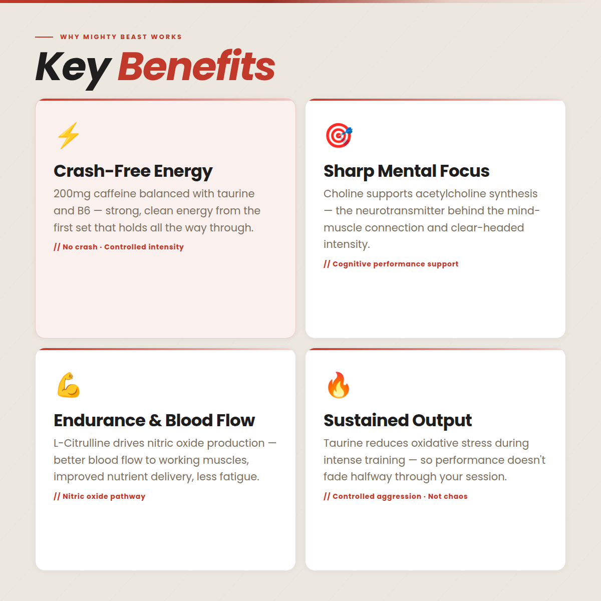 MIGHTY BEAST PRE-WORKOUT